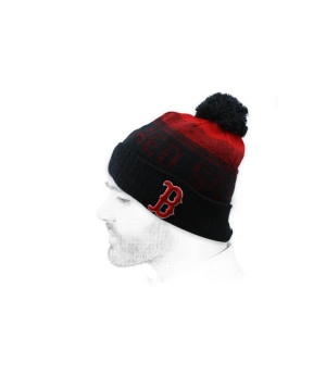 gorro B pompón negro MLB Sport Knit Boston